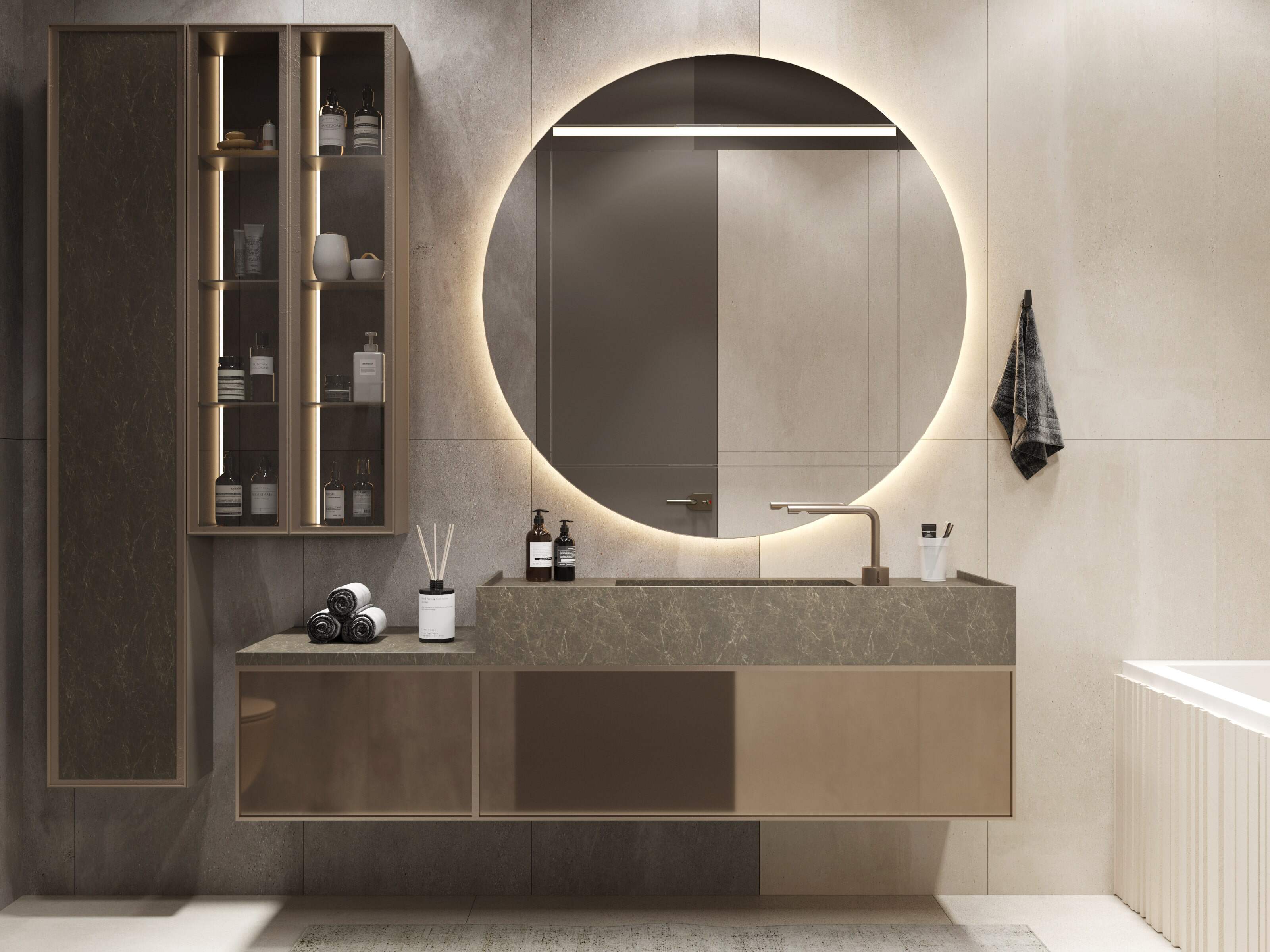 November bathroom